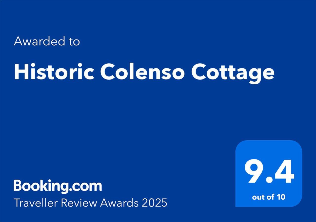 Historic Colenso Cottage Napier Eksteriør bilde